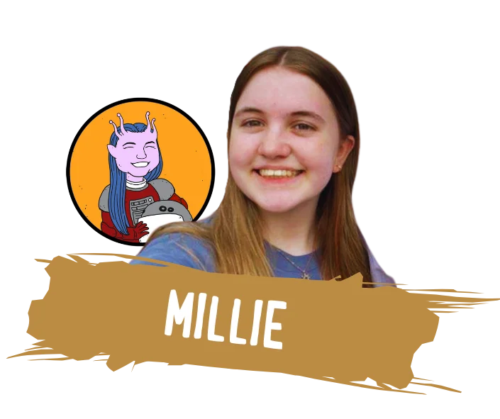 Millie - Local coding club Mentor photo,