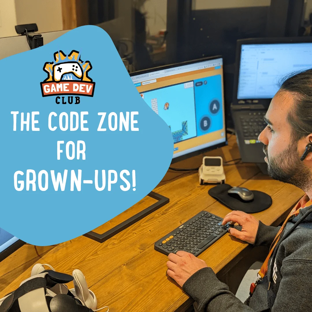 The Code Zone for Grown-ups - it's coming!