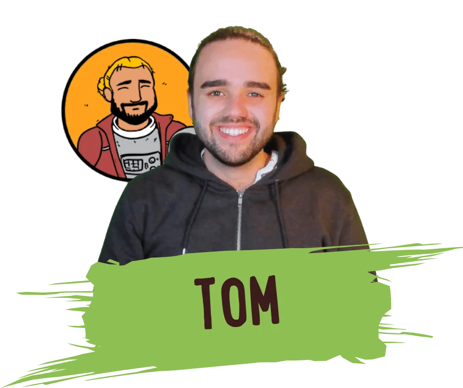 Tom - Head of content and lead coding mentor photo,