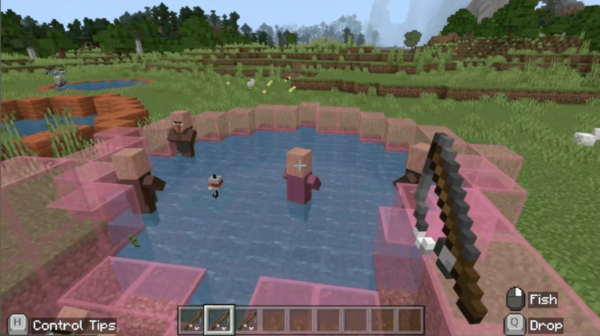 Minecraft Round Up - Let's go Pig Fishing 🐷 picture