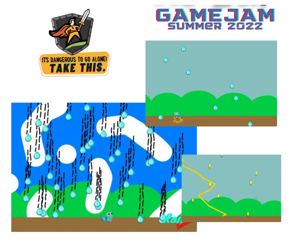 Game Jam 2022 - It's Dangerous To Go Alone, Take This" Day 1