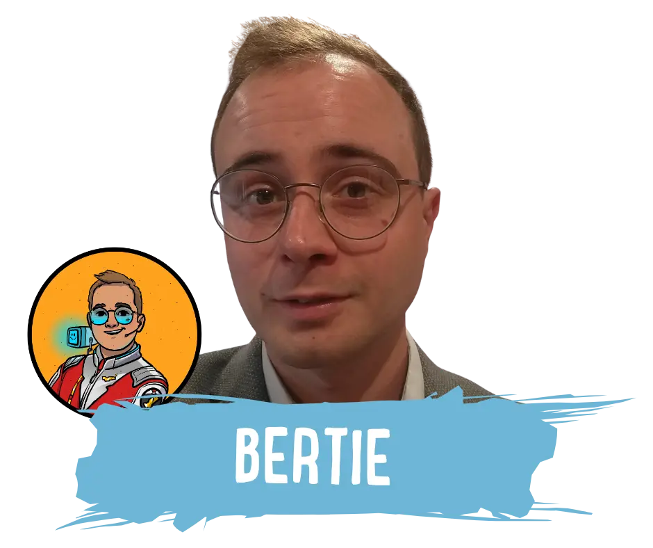 Bertie - IRL Club Mentor - for code club